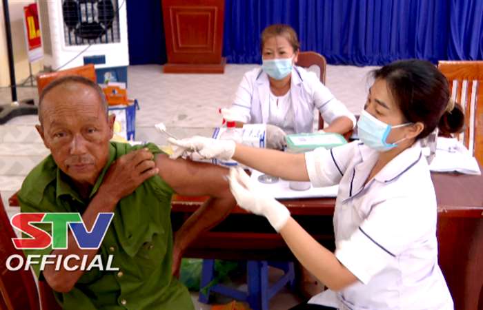 Châu Thành đẩy mạnh chiến dịch tiêm vaccine phòng COVID-19 mũi nhắc lại